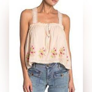 Free People Women's Pink Blouse